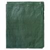 Green lightweight tarpaulin 4m x 5m with 10m of 6mm bungee rope & 10 tarp clips (slide type) kit tarp sets free shipping