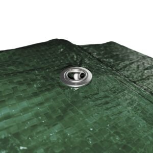 Green 6" Bungee Ball Tarpaulin Ties – Heavy Duty Elastic Tarp Fasteners