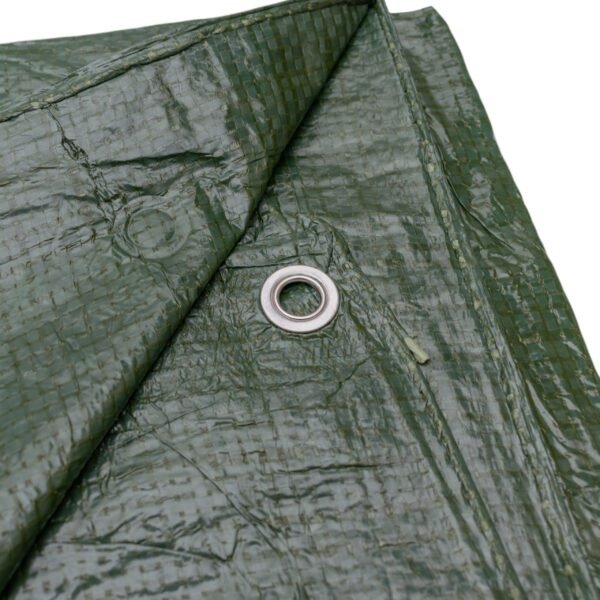 Green S-Grade Tarpaulin 5m x 5m Home & Garden Free Shipping 17