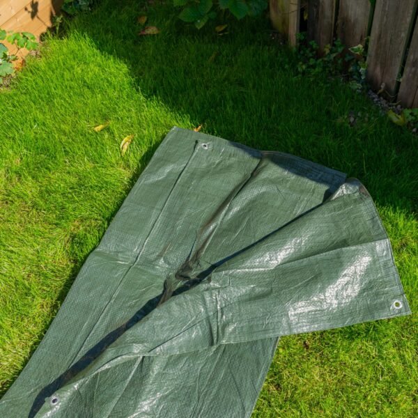 Green S-Grade Tarpaulin 3m x 5m