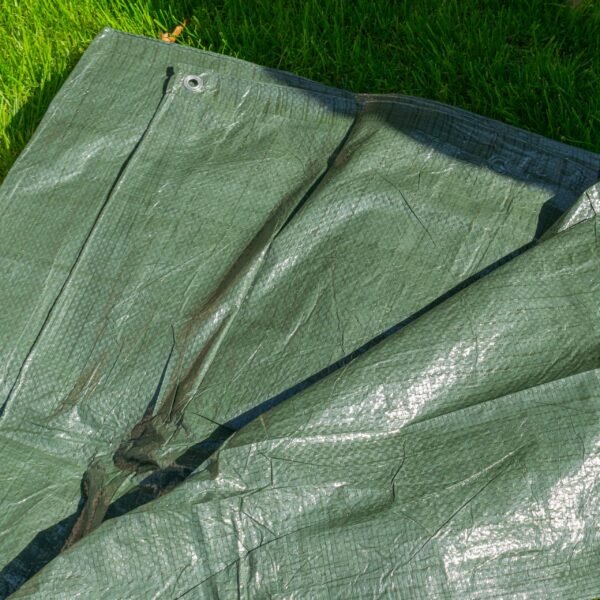 Green S-Grade Tarpaulin 1m x 1m