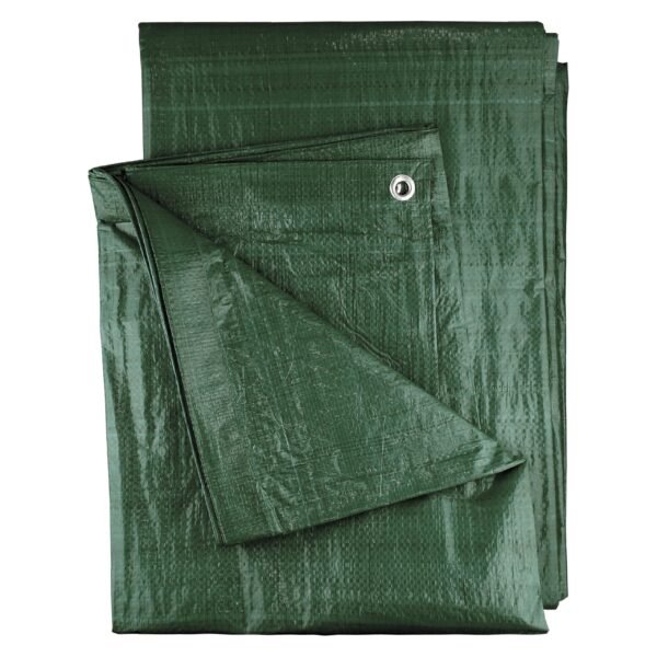 Green M-Grade Tarpaulin 3m x 4m Home & Garden Free Shipping 21