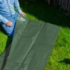 Green M-Grade Tarpaulin 2m x 2m Home & Garden Free Shipping 25