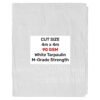 White M-Grade Tarpaulin 4m x 4m