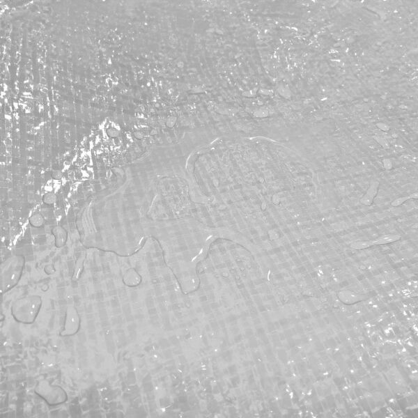White medium duty tarpaulin 5m x 5m 90g/sqm free shipping 19