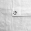 White medium duty tarpaulin 5m x 8m 90g/sqm free shipping 29