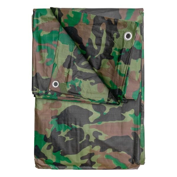 Camouflage 5m x 6m waterproof tarpaulin 100gsm – heavy duty m-grade cover for garden, camping & construction new arrivals free shipping 11