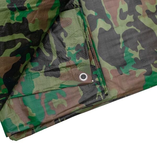 Camouflage 5m x 5m waterproof tarpaulin 100gsm – heavy duty m-grade cover for garden, camping & construction new arrivals free shipping 13