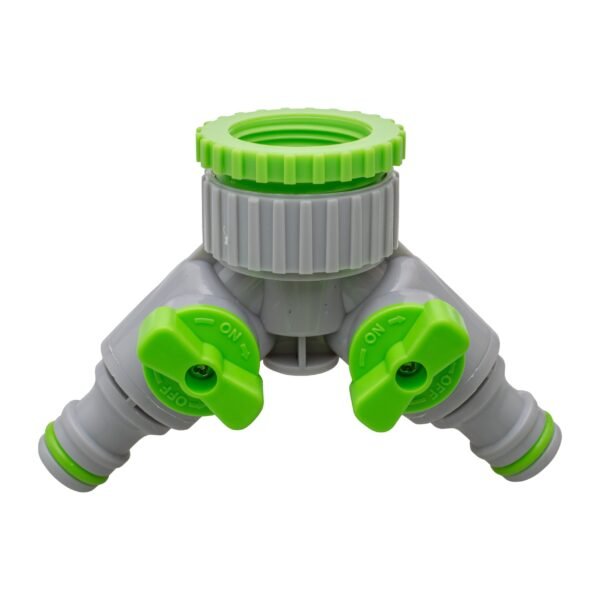 2-way tap connector with valves 1 inch or 3/4 inch bsp female – multi-way outdoor tap splitter uk kitchen tap connectors free shipping 7