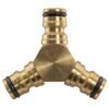 3 way male snap-on connector brass – heavy duty outdoor garden tap uk garden hose fittings free shipping 15