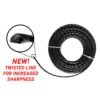 Strimmer line black twist 3mm x 15m – universal nylon strimmer line uk strimmer line free shipping 6