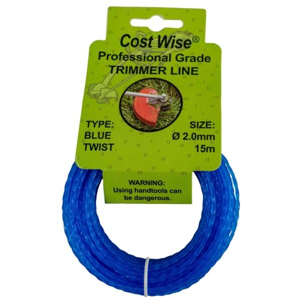 Strimmer line blue twist 2. 0mm x 15m – universal nylon strimmer line uk new arrivals free shipping 5