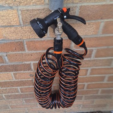 Dog Shower Kit Cold Water Spiral Hose