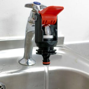 Kitchen Tap Adaptor “Non Branded” Red Kitchen Tap Connectors Free Shipping