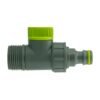 Wall flange kit 25mm mdpe + quick connector valve