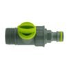 Wall flange kit 25mm mdpe + quick connector valve