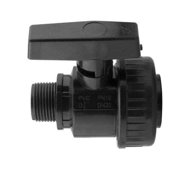 Wall Flange Kit 25mm MDPE + Large Plastic Valve & 20mm MDPE