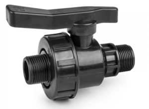 Full Flow Single Union Ball Valve PP 1″BSPM Home & Garden Free Shipping 5