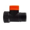 Water butt kit 3/4 inch with valve and male snap on kits free shipping 35
