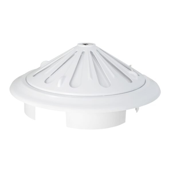 Adjustable Louvre Vent Round 80mm-160mm White Louvre Vents Free Shipping 19