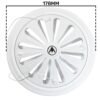 Adjustable Louvre Vent Round 80mm-160mm White Louvre Vents Free Shipping 79