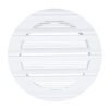 Louvre vent round bella 125mm white – louvre air vent cover uk louvre vents free shipping 33