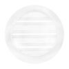 Louvre vent round bella 125mm white – louvre air vent cover uk louvre vents free shipping 35