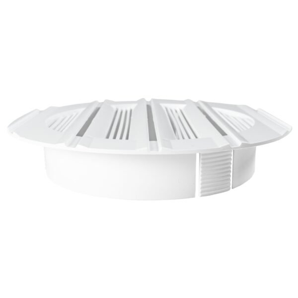 Louvre vent round bella 125mm white – louvre air vent cover uk louvre vents free shipping 11