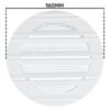 Louvre vent round bella 125mm white – louvre air vent cover uk louvre vents free shipping 43