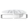 Louvre vent round bella 125mm white – louvre air vent cover uk louvre vents free shipping 47