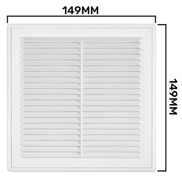 Louvre Vent D/150RW Classic 150mm Louvre Vents Free Shipping 13