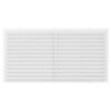Louvre vent d/220x120w classic 220mm x 120mm with fly screen home & garden free shipping 1