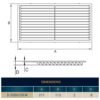 Louvre vent d/220x120w classic 220mm x 120mm with fly screen home & garden free shipping 9
