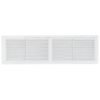 Louvre Vent D/430X110RW Classic 430mm X 110mm with Fly Louvre Vents Free Shipping 37