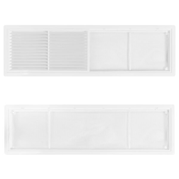 Louvre Vent D/430X110RW Classic 430mm X 110mm with Fly Louvre Vents Free Shipping 11