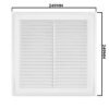 Louvre Vent D/250RW Classic 250mm Louvre Vents Free Shipping 45