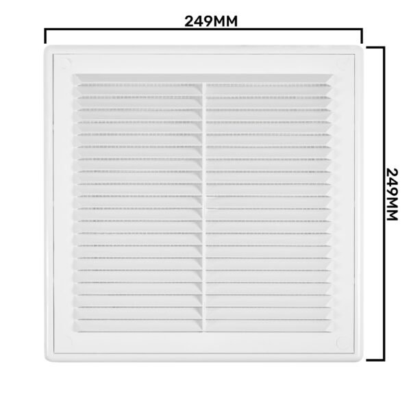 Louvre Vent D/250RW Classic 250mm Louvre Vents Free Shipping 13