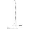 Louvre Vent D/250RW Classic 250mm Louvre Vents Free Shipping 49