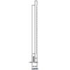 Louvre Vent White DL/90X240RW LUX With Fly Mesh Louvre Vents Free Shipping 65