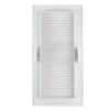 Louvre Vent White DL/90X240RW LUX With Fly Mesh Louvre Vents Free Shipping 49