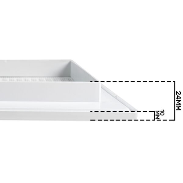 Louvre Vent White DL/90X240RW LUX With Fly Mesh Louvre Vents Free Shipping 23
