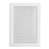 Louvre vent white dl/140x210 rw lux with fly mesh – louvre air vent cover uk louvre vents free shipping 1