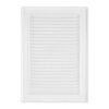 Louvre vent white dl/140x210 rw lux with fly mesh – louvre air vent cover uk louvre vents free shipping 4