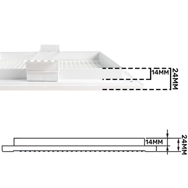 Louvre vent white dl/140x210 rw lux with fly mesh – louvre air vent cover uk louvre vents free shipping 12