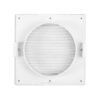 Louvre vent white dl/100 rw lux with fly mesh – louvre air vent cover uk louvre vents free shipping 7