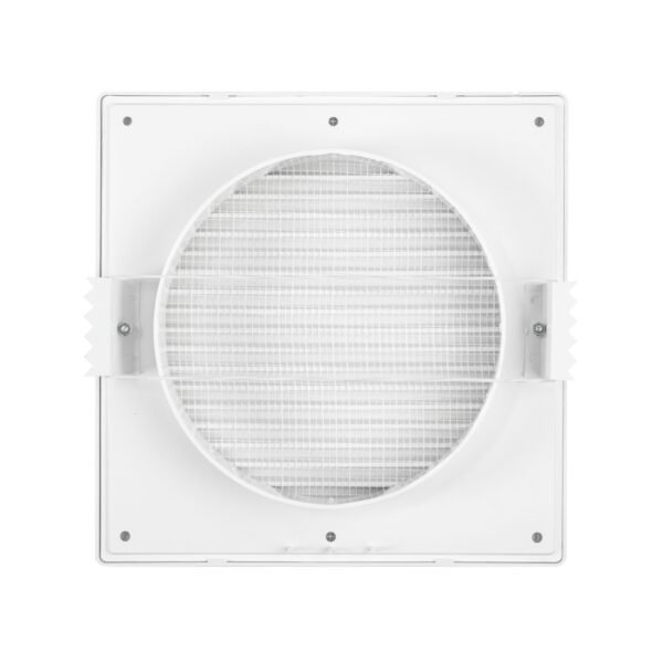 Louvre vent white dl/100 rw lux with fly mesh – louvre air vent cover uk louvre vents free shipping 7