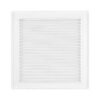 Louvre vent white dl/100 rw lux with fly mesh – louvre air vent cover uk louvre vents free shipping 8