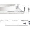 Louvre Vent White DL/150 RW LUX With Fly Mesh Home & Garden Free Shipping 57