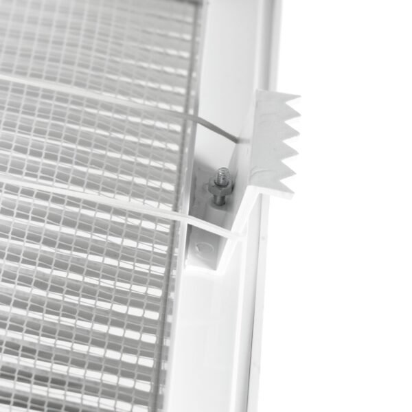 Louvre vent white dl/135 rw lux with fly mesh louvre vents free shipping 5