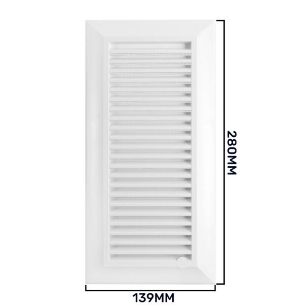 Louvre Vent Duo Smart 90/240 90mm X 240mm With Fly Mesh Louvre Vents Free Shipping 21
